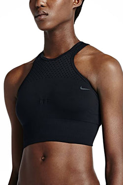 Nike Black Dri-FIT Knit Training Bralette thumbnail 2
