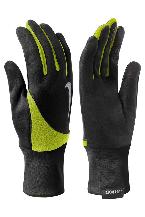 Nike Black/Lime Element Thermal 2.0 Run Gloves