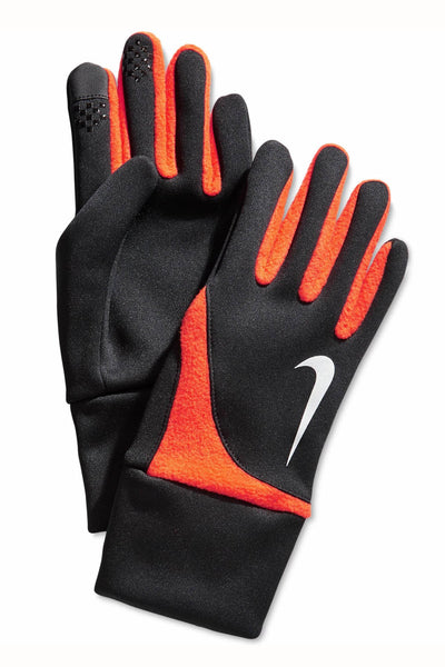 Nike Black/Orange Element Thermal 2.0 Run Gloves