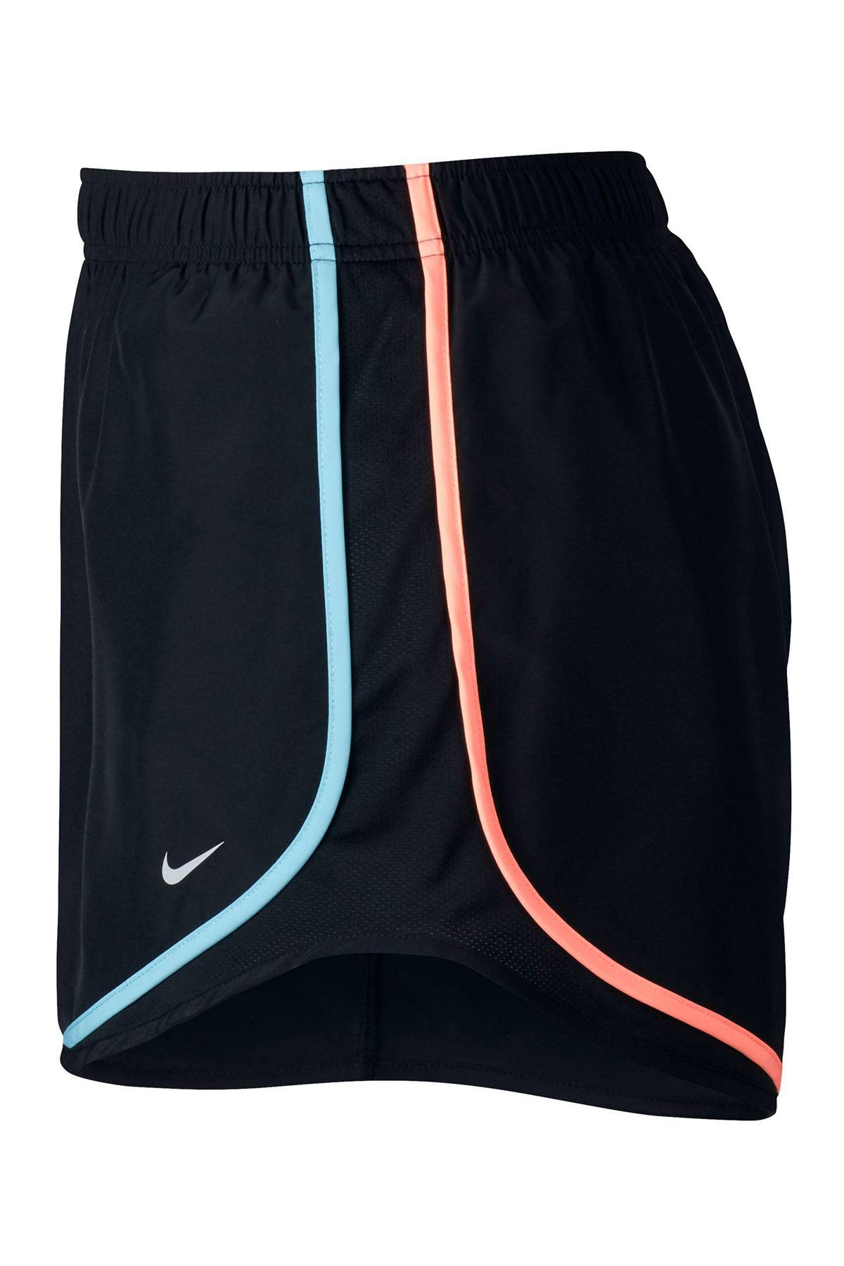 Nike Black/Racer-Pink Dry Tempo Running Short