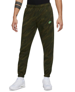Nike Camo Club Fleece Pants Rough Green/ Green Strike thumbnail 1