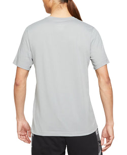 Nike Camo Swoosh T-shirt Particle Grey thumbnail 2