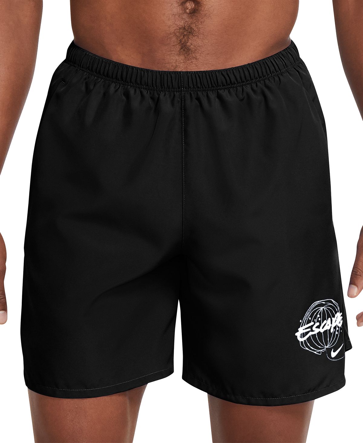 Nike Challenger Wild Run Dri-fit Moisture-wicking 7" Running Shorts Black