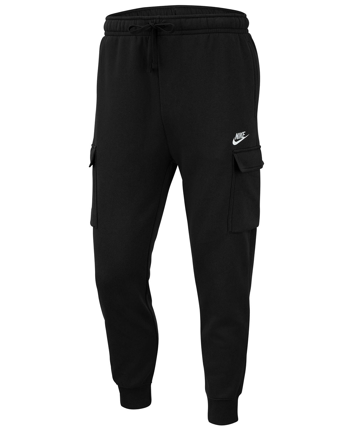 Nike Club Fleece Cargo Joggers Black