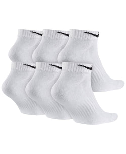 Nike Cotton Low-cut Socks 6-pack White thumbnail 2