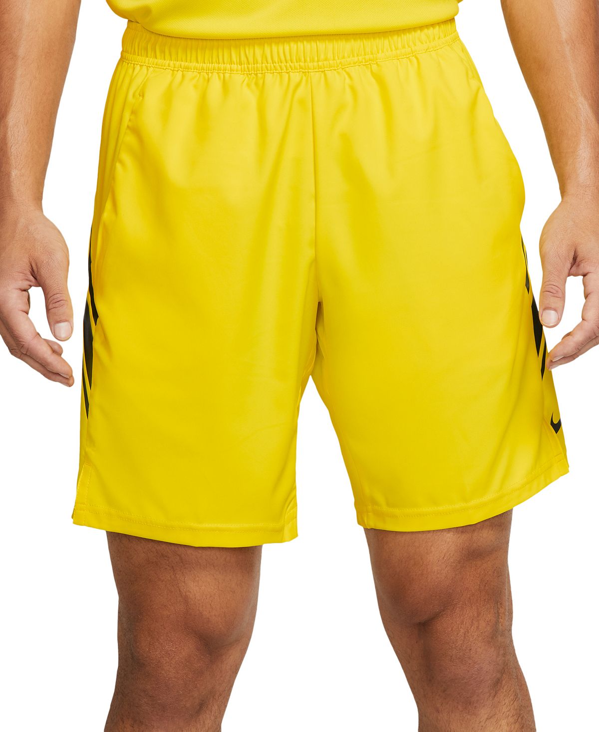Nike Court Dry 9" Tennis Shorts Opti Yellow