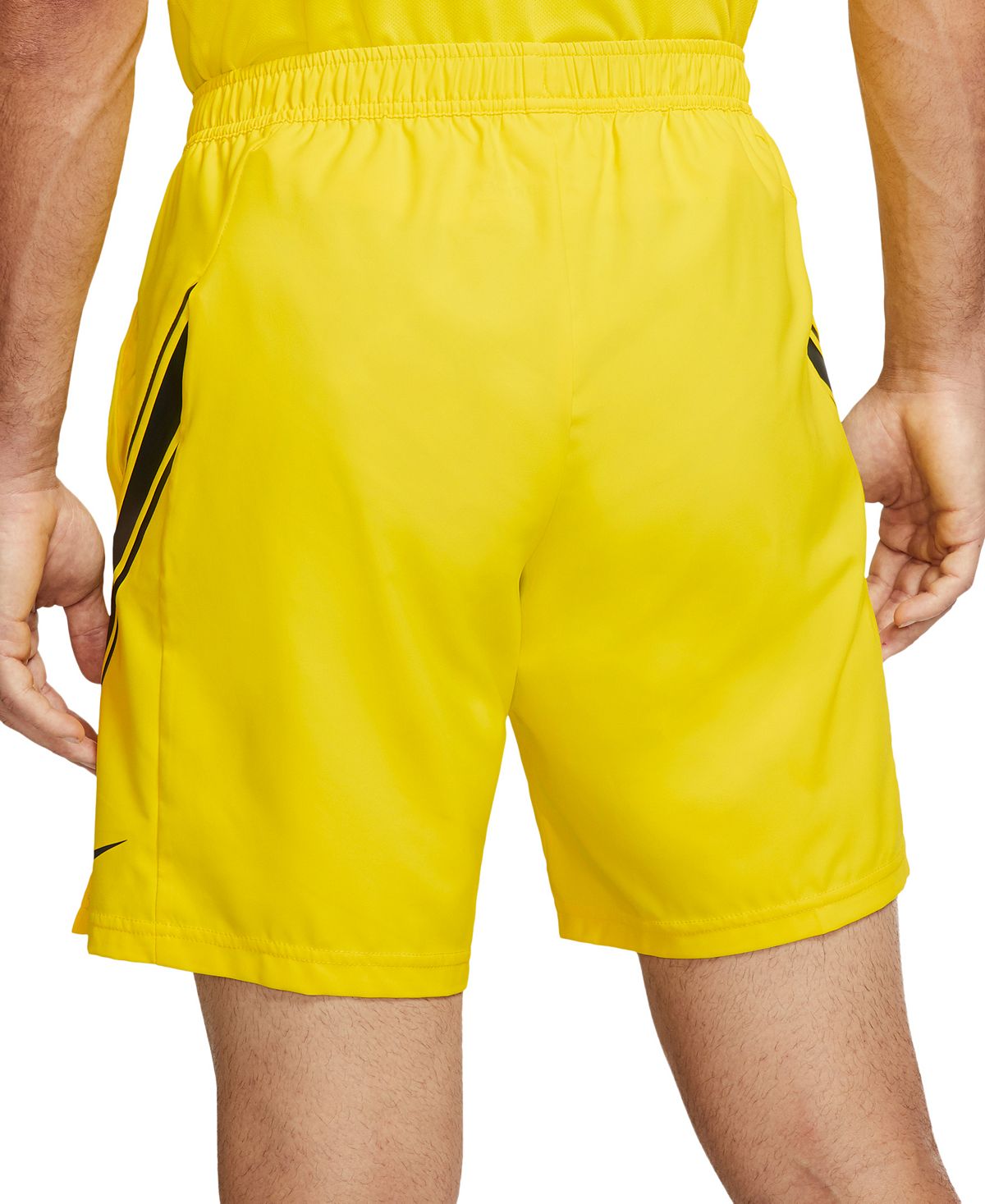 Yellow on sale tennis shorts