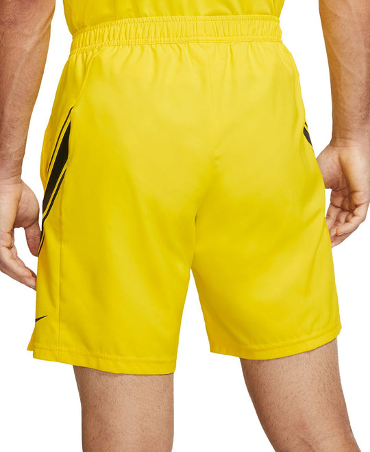 Nike Court Dry 9" Tennis Shorts Opti Yellow