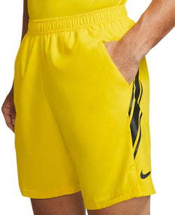 Nike Court Dry 9" Tennis Shorts Opti Yellow thumbnail 3