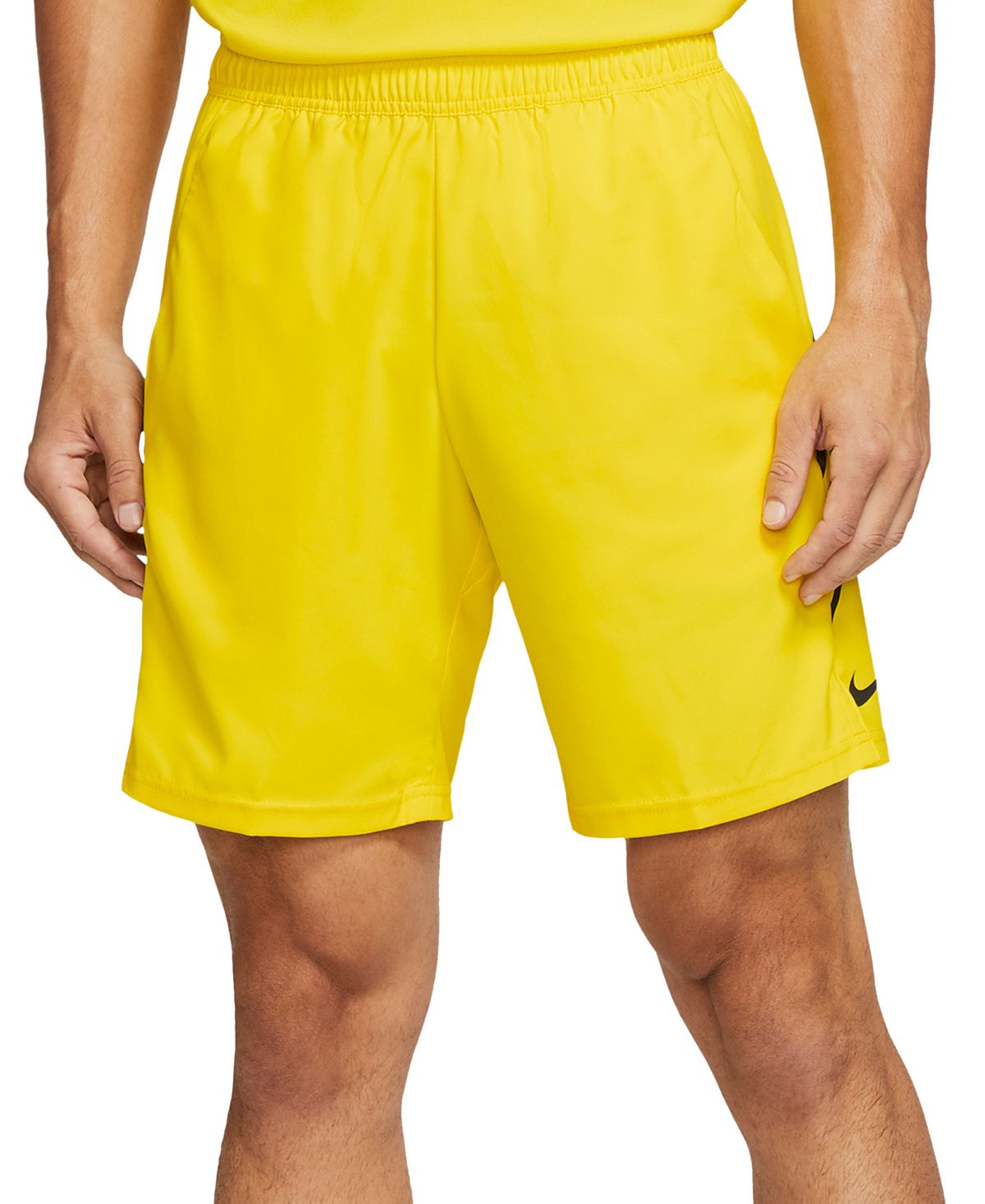 Nike Court Dry 9" Tennis Shorts Opti Yellow