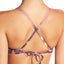 Nike Crimson Pulse Marble-Print Reversible Bikini Top