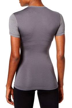 Nike Dark Grey/Black Pro Cool Dri-FIT Training Top thumbnail 2
