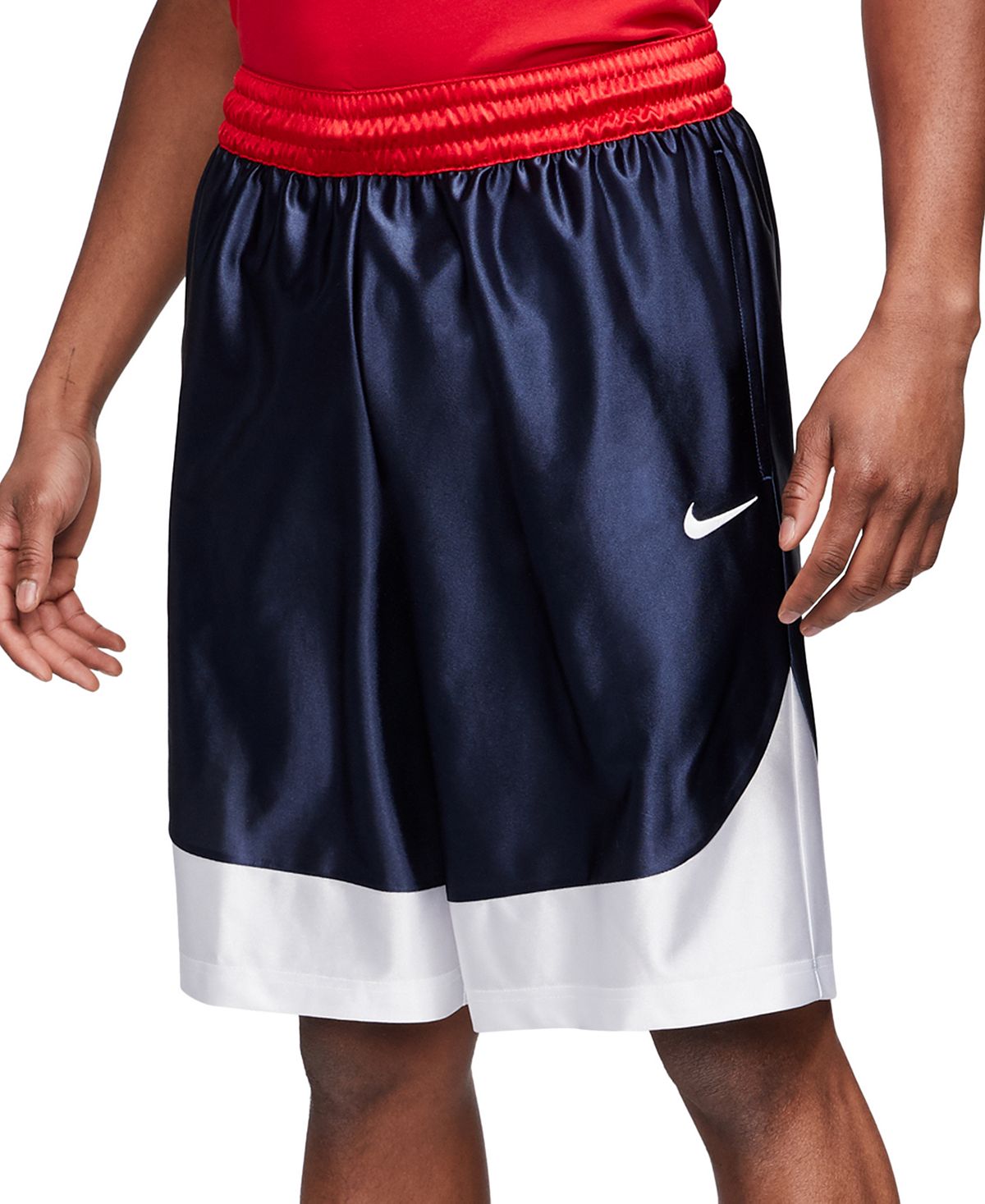 Nike Dri-fit 11" Durasheen Shorts Navy/White