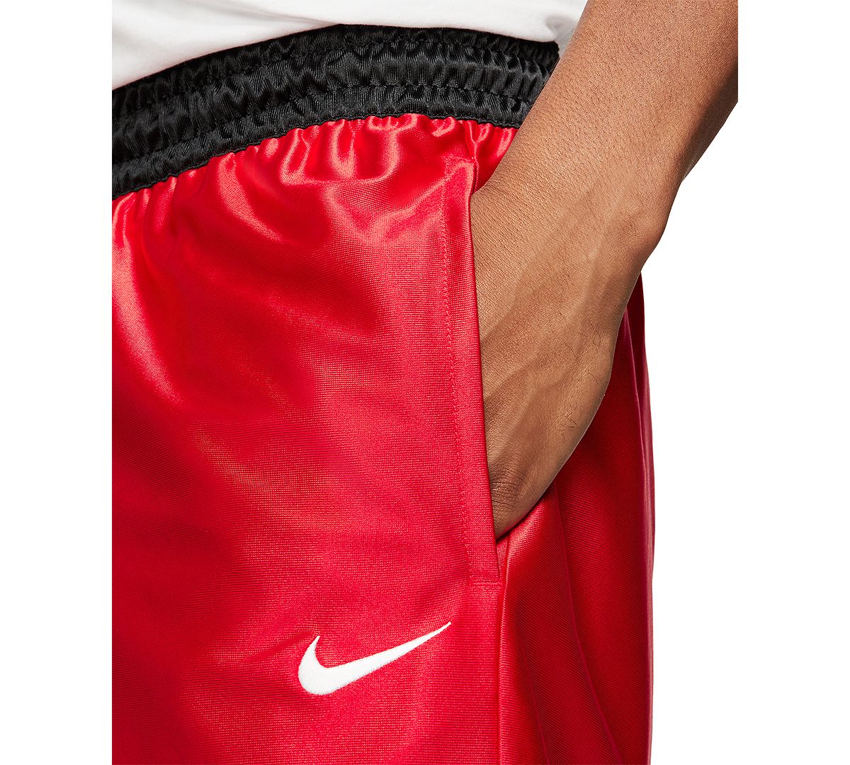 Nike Drifit 11" Durasheen Shorts U Red/ White CheapUndies