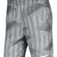 Nike Dri-fit 9" Printed Training Shorts Iron Grey/White