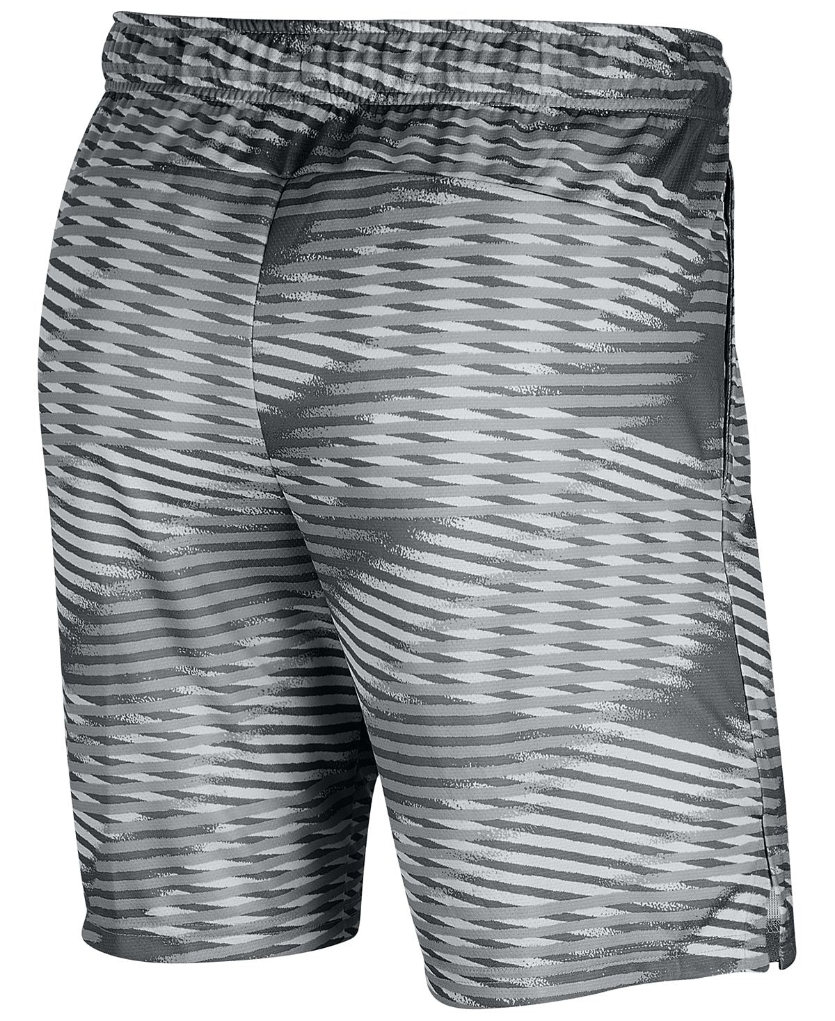 Nike Dri-fit 9" Printed Training Shorts Iron Grey/White