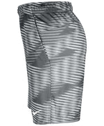 Nike Dri-fit 9" Printed Training Shorts Iron Grey/White