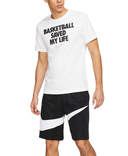 Nike Dri-fit Basketball T-shirt White thumbnail 2