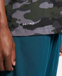 Nike Dri-fit Camo Training Tank Top Dark Grey thumbnail 4