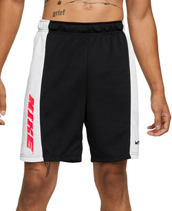 Nike Dri-fit Colorblocked Training Shorts White/Black/Red thumbnail 4