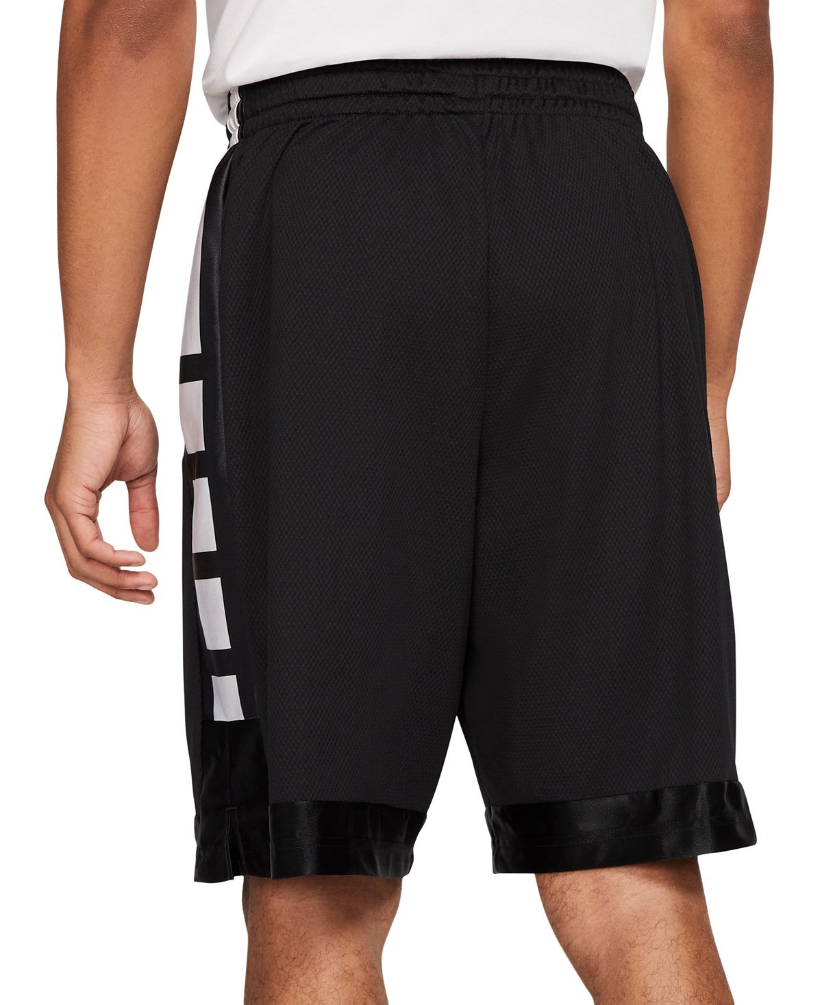 Nike Dri-fit Elite Basketball Shorts Black/White