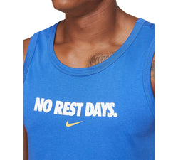 Nike Dri-fit Graphic Training Tank Top Royal/red/white thumbnail 2