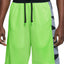 Nike Dri-fit Logo Basketball Shorts Lime/Grey/Black