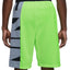 Nike Dri-fit Logo Basketball Shorts Lime/Grey/Black