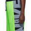 Nike Dri-fit Logo Basketball Shorts Lime/Grey/Black
