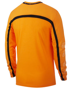 Nike Dri-fit Long-sleeve Training Top Orange/Black thumbnail 2