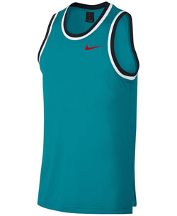 Nike Dri-fit Mesh Basketball Jersey Teal/purp thumbnail 1
