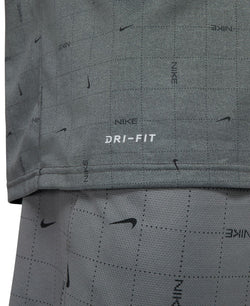Nike Dri-fit Printed Training Shirt Iron Grey/Black thumbnail 3