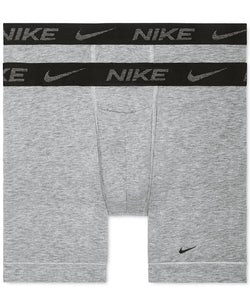 Nike Dri-fit Reluxe Boxer Briefs 2-pack Grey Heather thumbnail 1
