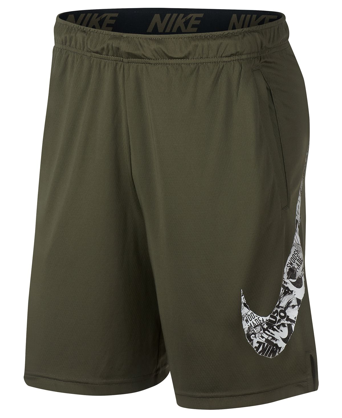 Nike Dry Printed-logo 9" Shorts Olive