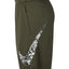 Nike Dry Printed-logo 9" Shorts Olive