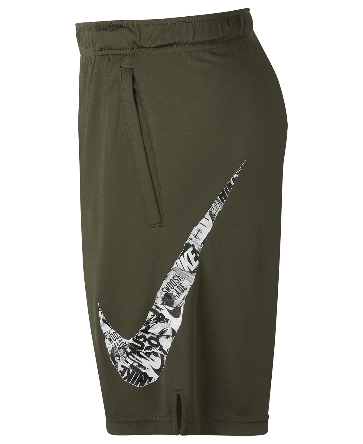 Nike Dry Printed-logo 9" Shorts Olive
