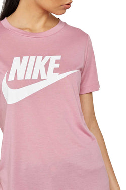 Nike Elemental Pink Modal Essential Logo T-Shirt thumbnail 2