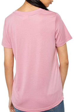 Nike Elemental Pink Modal Essential Logo T-Shirt thumbnail 4