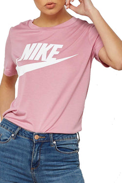 Nike Elemental Pink Modal Essential Logo T-Shirt thumbnail 1
