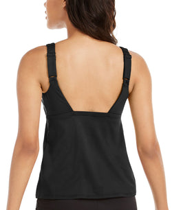 Nike Essential Tankini Top Black thumbnail 2