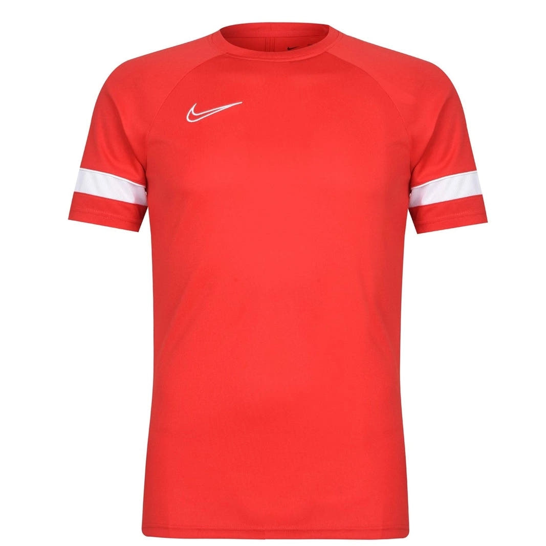 Nike FIT Academy Short Sleeve Football Top Mens red
