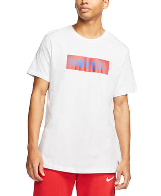 Nike Fc Soccer Graphic T-shirt White/University Red