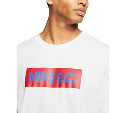 Nike Fc Soccer Graphic T-shirt White/University Red thumbnail 2