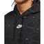 Nike Geometric Fleece Hoodie Black / Multi