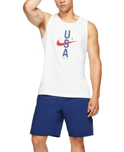 Nike Graphic Tank Top White thumbnail 3