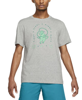 Nike Gym Rat Graphic T-shirt Dark Grey Heather