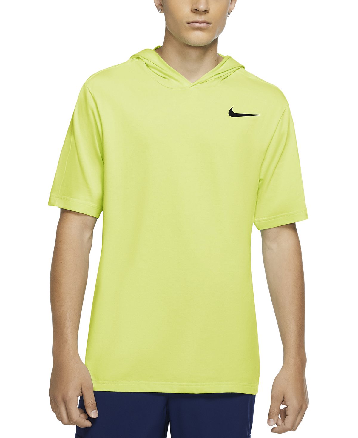 Nike Hooded Logo T-shirt Light Lemon Twist