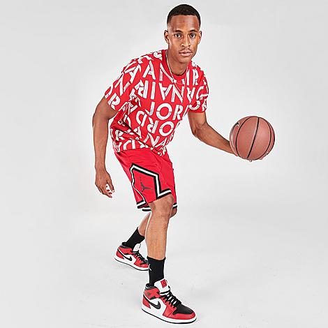 Nike Jordan Jordan Jumpman Diamond Fleece Shorts in Red Size Small Fleece/Knit