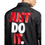 Nike Just Do It Coaches Jacket Black/White