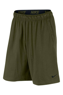 Nike Legion-Green Dri-Fit Cotton-Jersey Training Short thumbnail 1